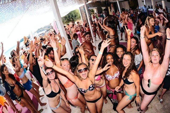 Beach Club Party Experience em Mykonos