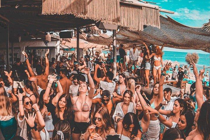 Beach Club Party Experience in Mykonos