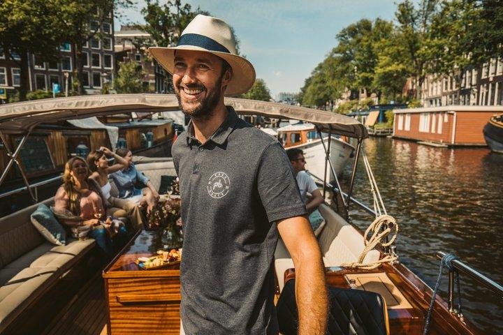 L'ultima crociera sui canali di Amsterdam - 2 ore - Piccoli gruppi con bevande e snack