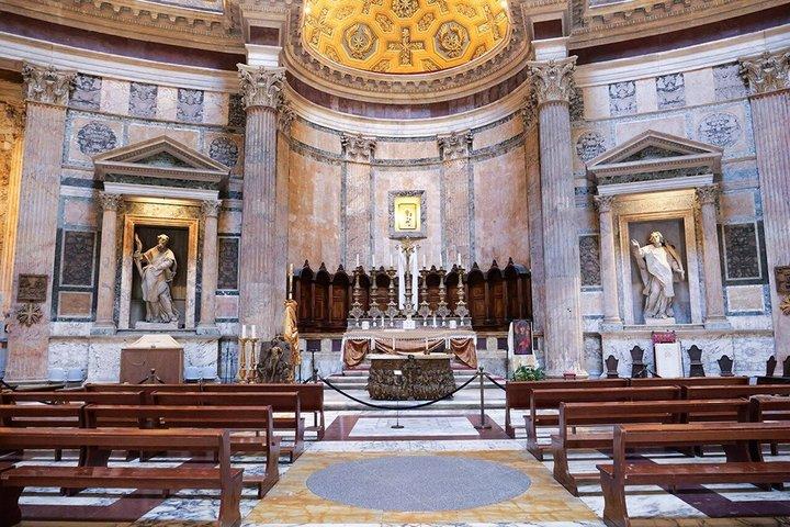 ローマパンテオンエントリとアプリまたはライブコンサートと時間外