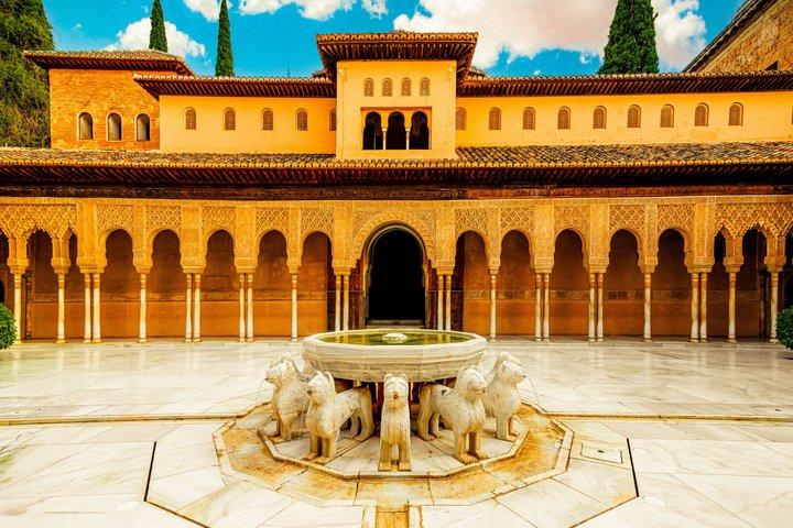 Visite guidée privée de Grenade Alhambra et des palais Nasrides