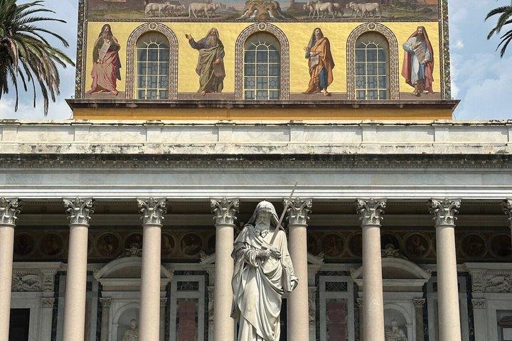 Tour privado por Roma St. Paul Extramuros y arqueo