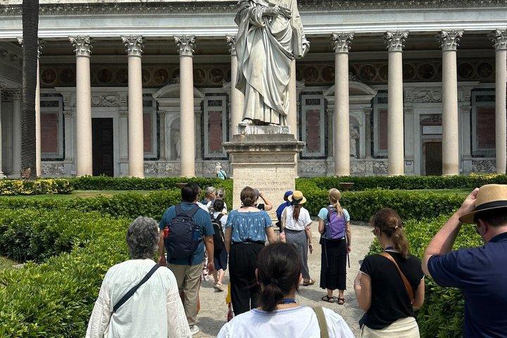 Tour privado por Roma St. Paul Extramuros y arqueo