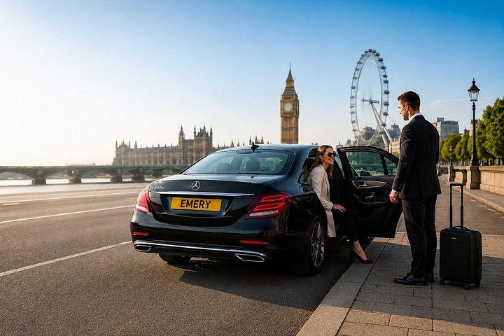 ロンドン中心部からヒースローまたはガトウィックへのプライベートトランスファー