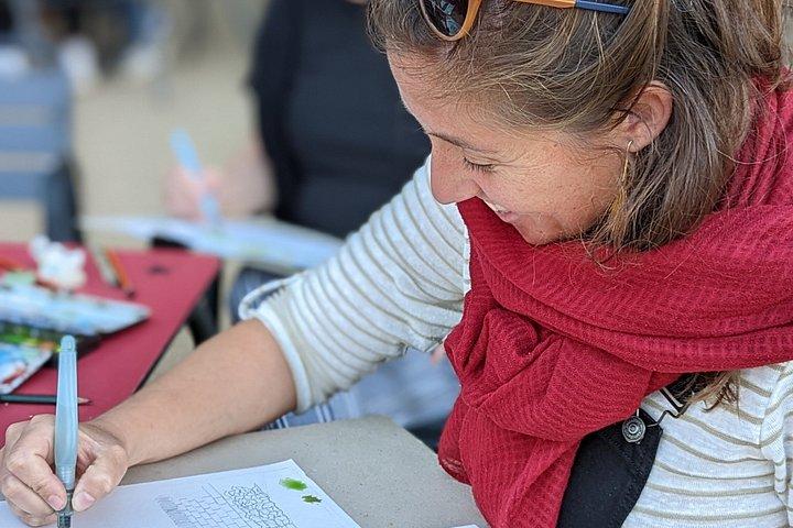 Sketching & watercolor workshop in the park