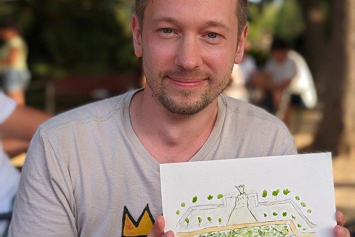 Sketching & watercolor workshop in the park
