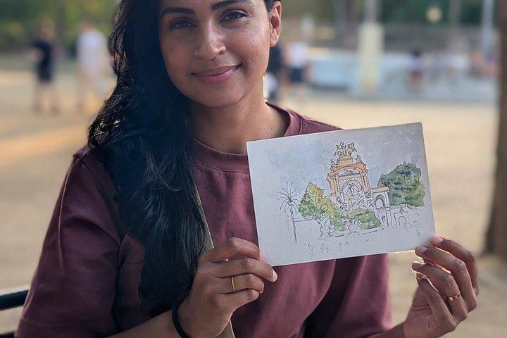 Sketching & watercolor workshop in the park