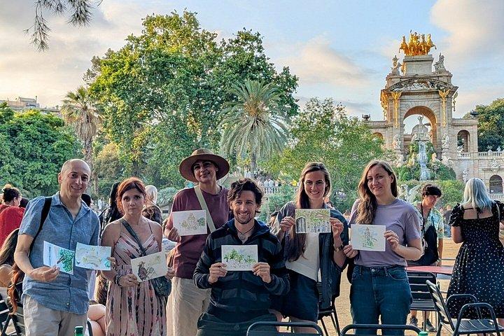 Sketching & watercolor workshop in the park