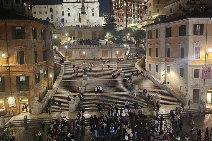 Visite privée de Rome la nuit avec prise en charge