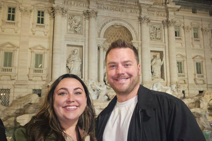 Visite privée de Rome la nuit avec prise en charge