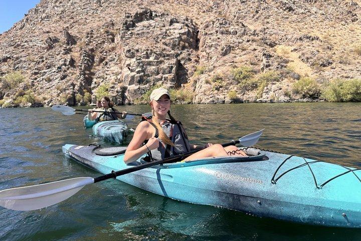 Auto-Drive Cueva Esmeralda Kayak Tour-Guided Willow Beach Paddle