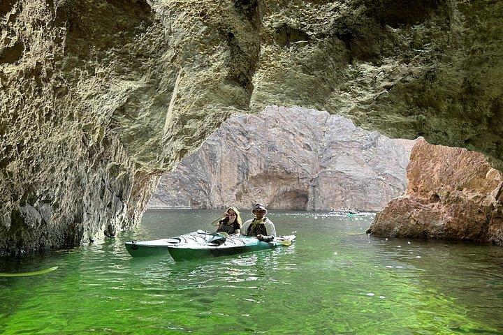 Self-Drive Emerald Cave Kayak Tour-Guided Willow Beach Paddle