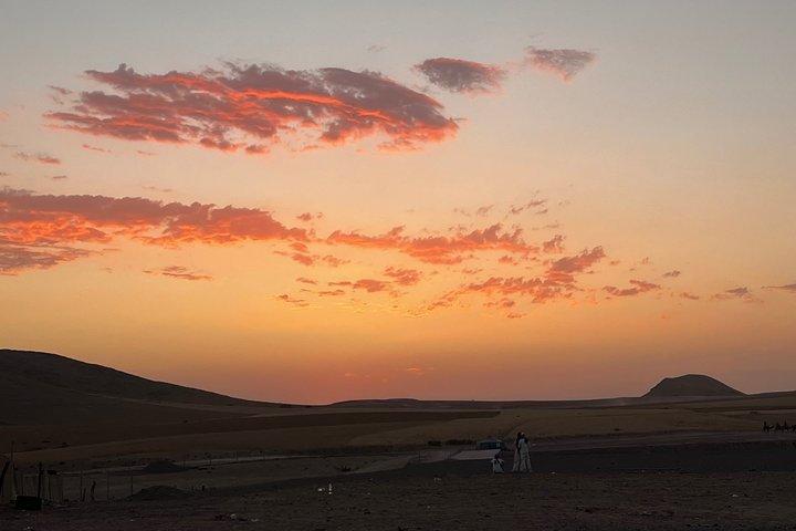 Agafay Desert Sunset Quad Biking Camel Ride Dinner and Fire Show