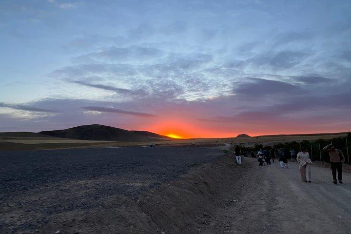 Agafay Desert Sunset Quad Biking Camel Ride Dinner and Fire Show