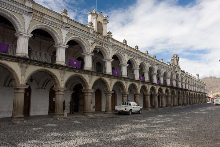 Visita guiada a pie en audio por el centro histórico de Antigua Guatemala