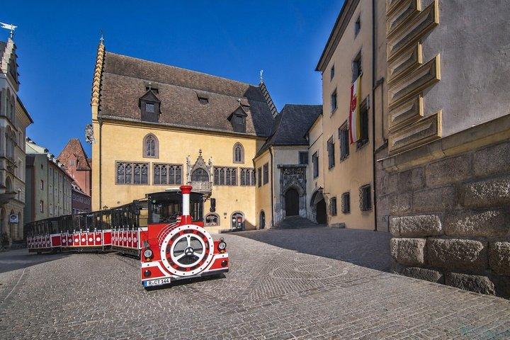 Stadsrundtur genom Regensburg med det lilla tåget