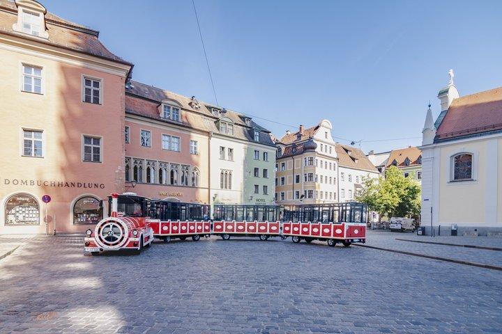 Stadsrundtur genom Regensburg med det lilla tåget