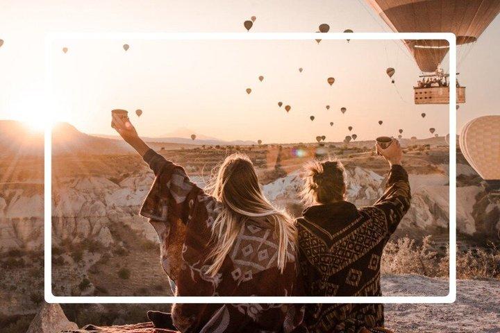 Excursion en Cappadoce au départ d'Istanbul avec balade en chameau et en ballon