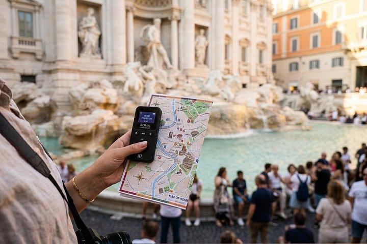 Selvguidet lydtur i Trevi-fontænen med entré