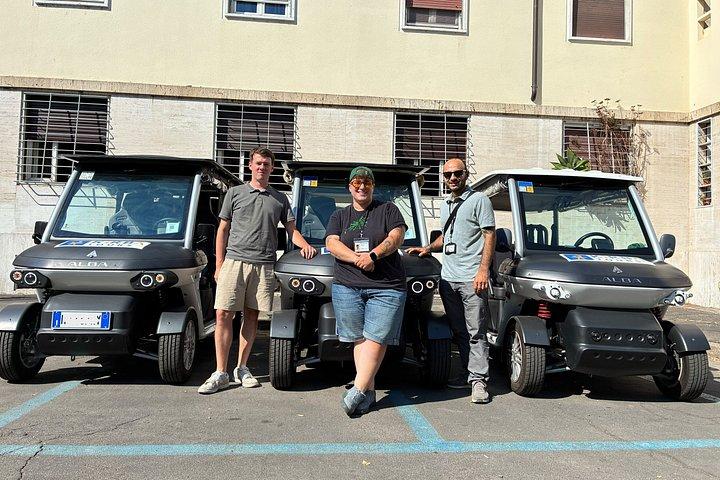 Rome Private Golf Cart Tour – Highlights&Views
