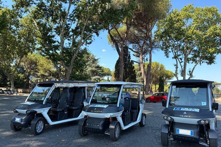 Tour privado en carrito de golf por Roma – Puntos destacados y vistas