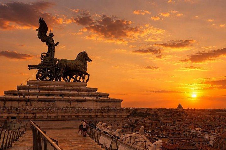 Vittoriano Roma Terrazza Vista Panoramica e Palazzo Venezia Ingresso