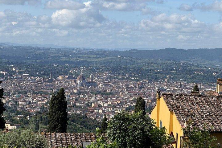 Florence : Excursion à vélo électrique avec dégustation d'huile d'olive ou détente dans la piscine