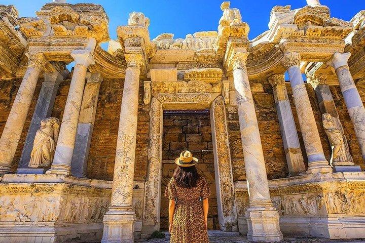 Pamukkale and Hierapolis Entry Ticket with Audio Guide