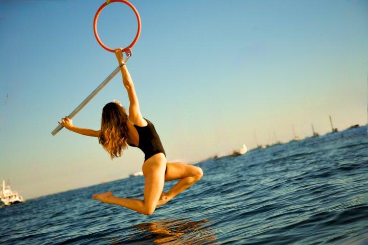 Sailboat Aerial Dance Videoshoot