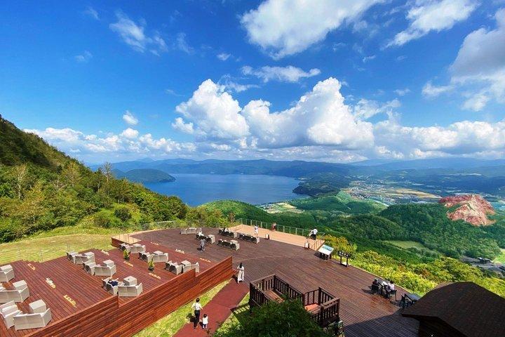 Excursão em Noboribetsu Hell Valley, Lake Toya, Showa Shinzan & Mt. Usu