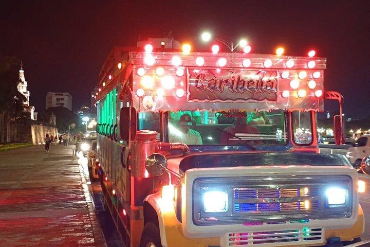 Cartagena Party Bus with Welcome Drink