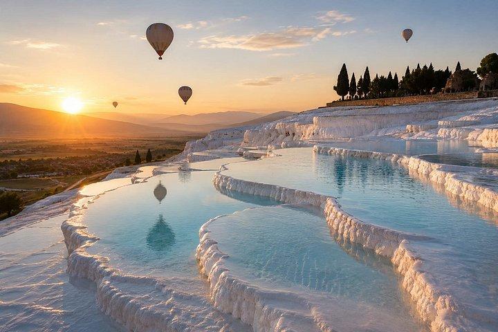 Pamukkale Sunrise Hot Air Balloon Flight (Transfer Included)