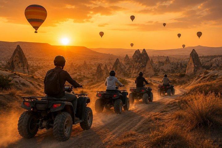 ATV Quad Bike Tour in Cappadocia (Sunrise/sunset + transfer)