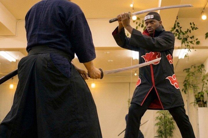 Anime Sword Fighting and Get Filmed in Action in Tokyo