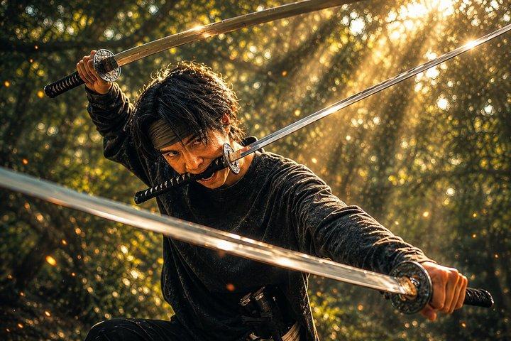 Anime Sword Fighting and Get Filmed in Action in Tokyo