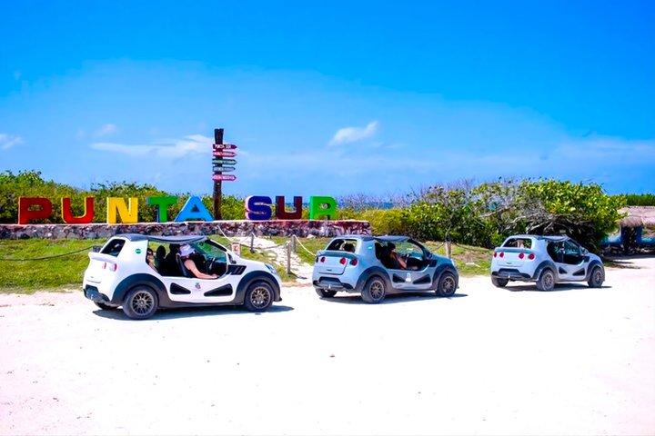 Visite privée en buggy et parc de Punta Sur : tout compris