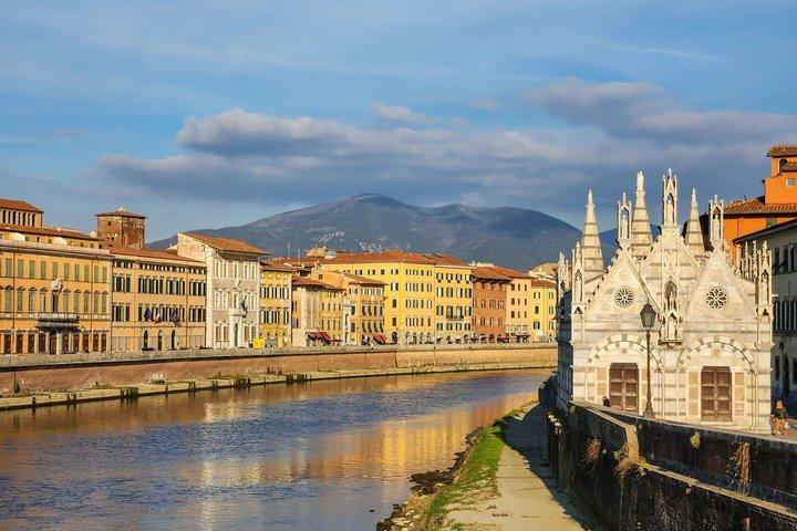 Pisa självguidad stadsvandringstur och skattjakt