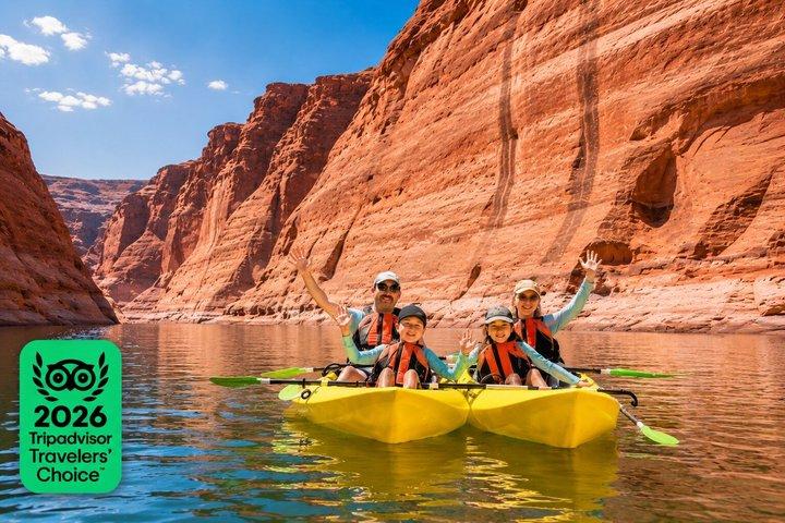 Tour guidato in kayak e acqua del Lake Powell Antelope Canyon