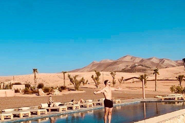 Agafay: Luxury Swimming Pool, Sunset Camel and Dinner Show