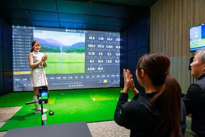 プライベートインドアゴルフ新宿トラックマン4＋レンタル付き（90分）