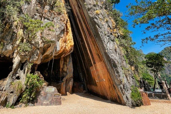 ジェームズ ボンド島でのカヌーとスピードボートでのランチ付き