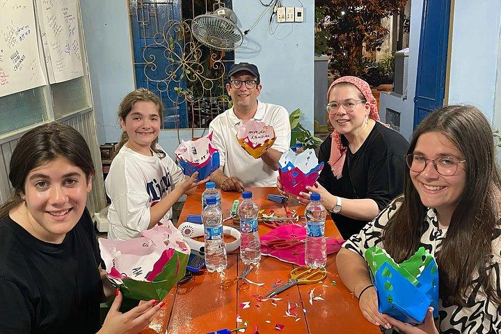Hoi An Basket Boat & Lantern Boat with Flower Lantern Class