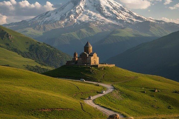 From Tbilisi to Kazbegi Ananuri Gudauri and Gergeti Monastery
