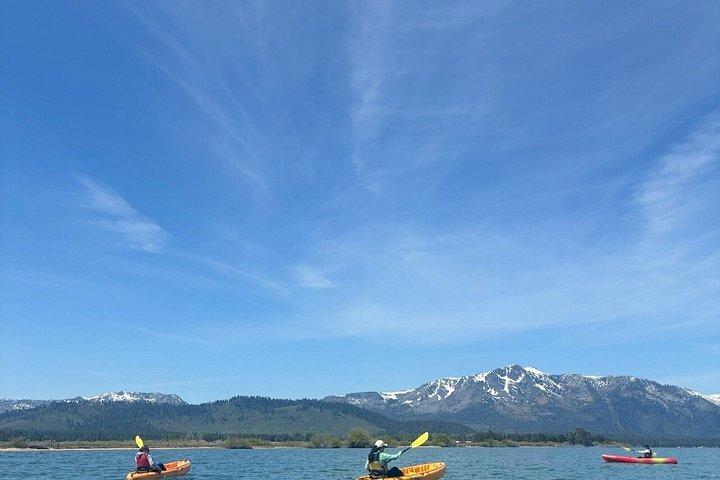 10AM - 1PM タホシティ3 - 1時間シングルカヤックレンタル
