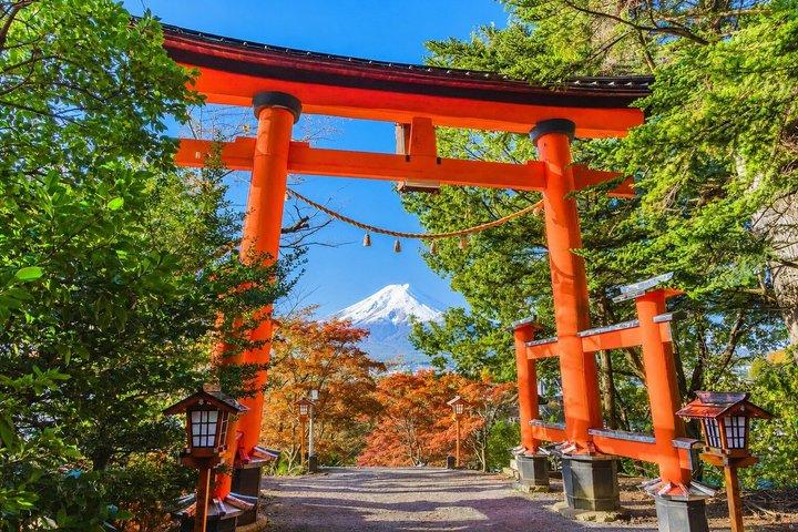 Mount Fuji and Lake Kawaguchi Small Group Minibus Tour from Tokyo