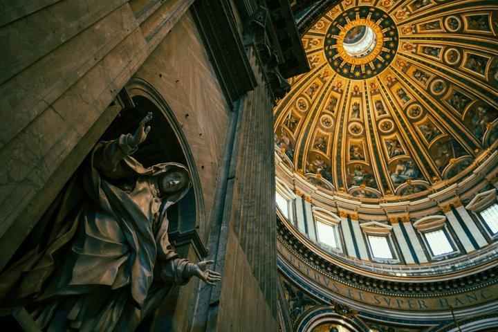 Roma : La Basílica de San Pedro acompañó la entrada con acceso a la cúpula