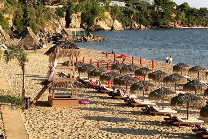 Desde Argostoli : Lago Melissani, Myrtos View & Beach Escape