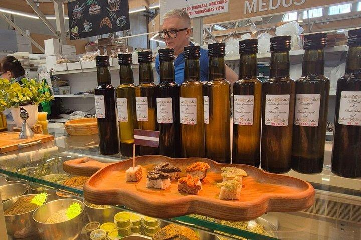 Central Market Guided Tour with Food Tasting from Riga