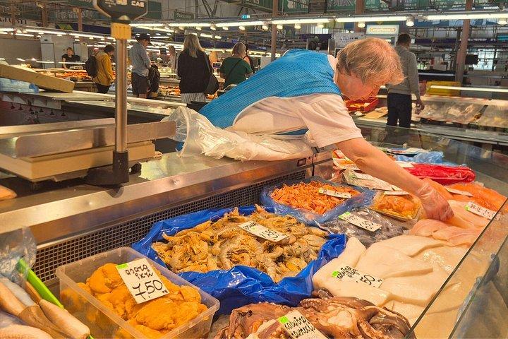 Central Market Guided Tour with Food Tasting from Riga