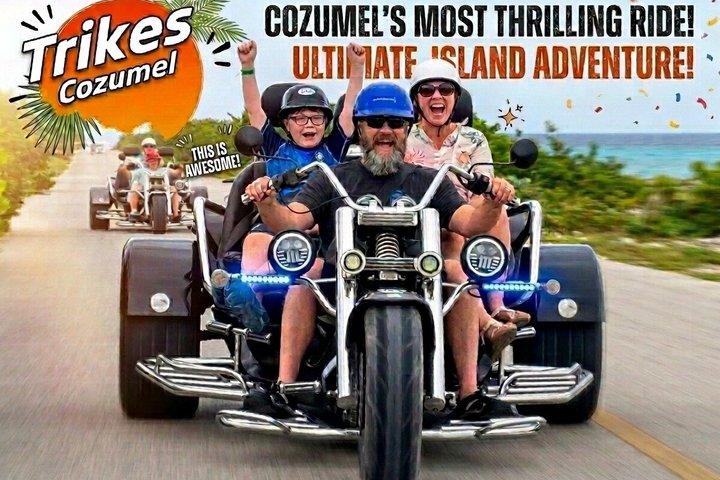 Cozumel Sightseeing Trike Tour